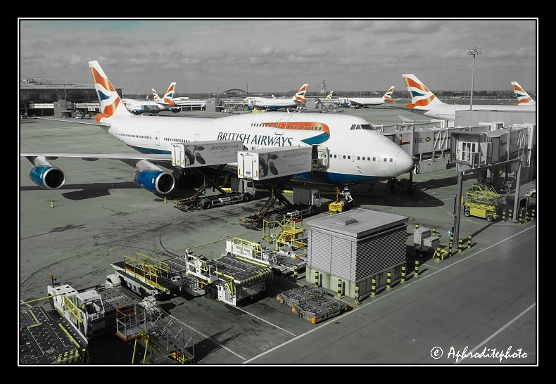 British Airways Boeing B 747 4